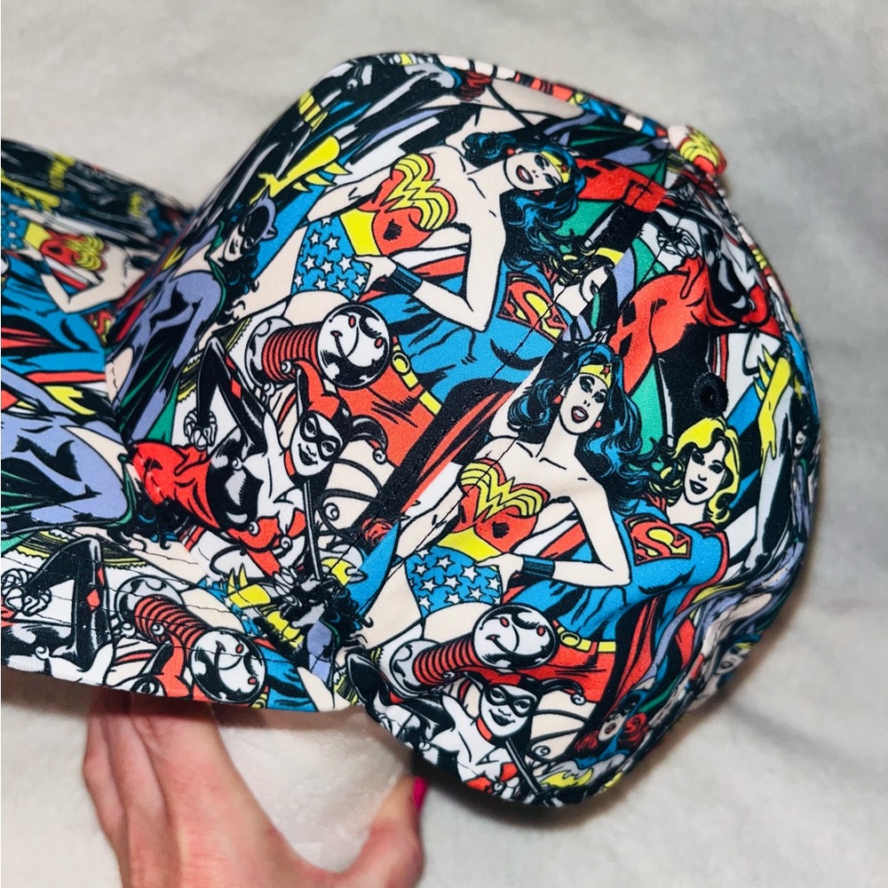 Dc Comics Superhero Patterned Cap One Size - image 4